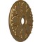 Ekena Millwork Milan Ceiling Medallion (Fits Canopies up to 4 5/8"), 24 1/2"OD x 3 1/2"ID x 1"P, Pale Gold CM24MIPAS - alternate 5